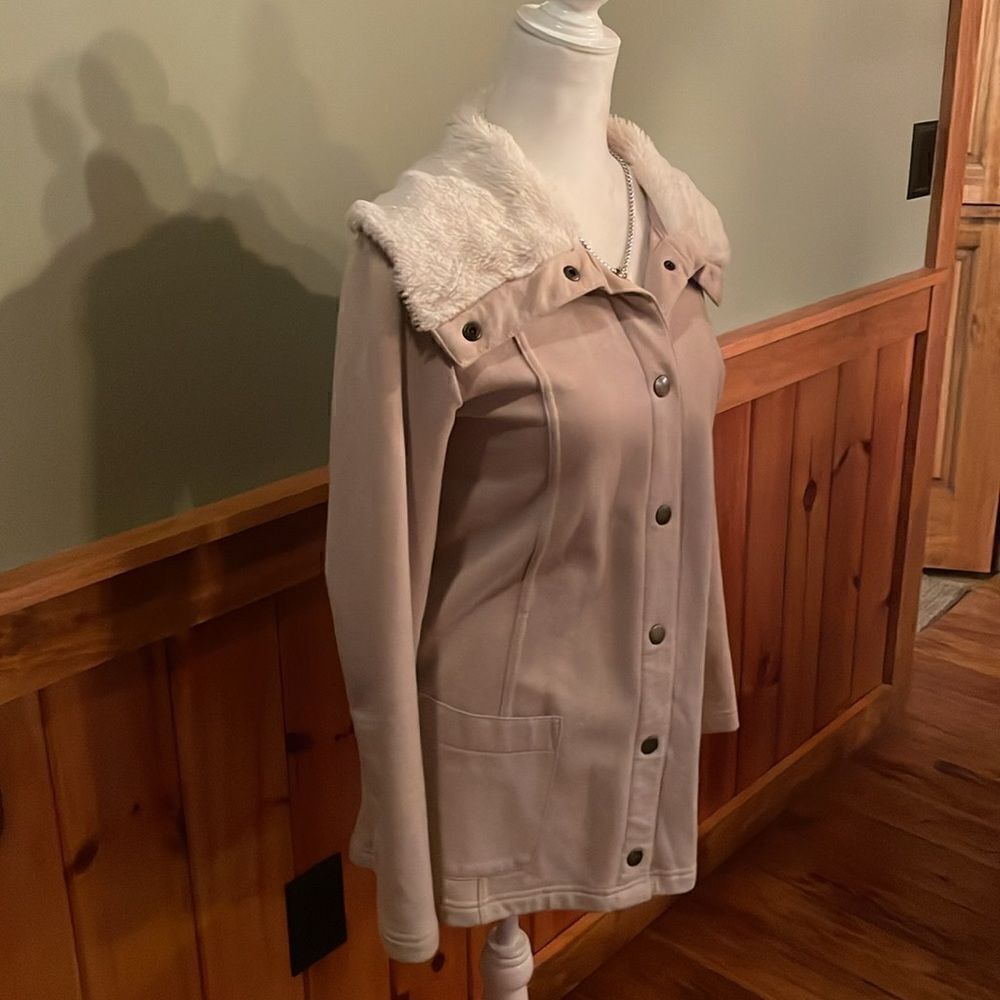 Merona soft fur snap jacket - Picture 4 of 16